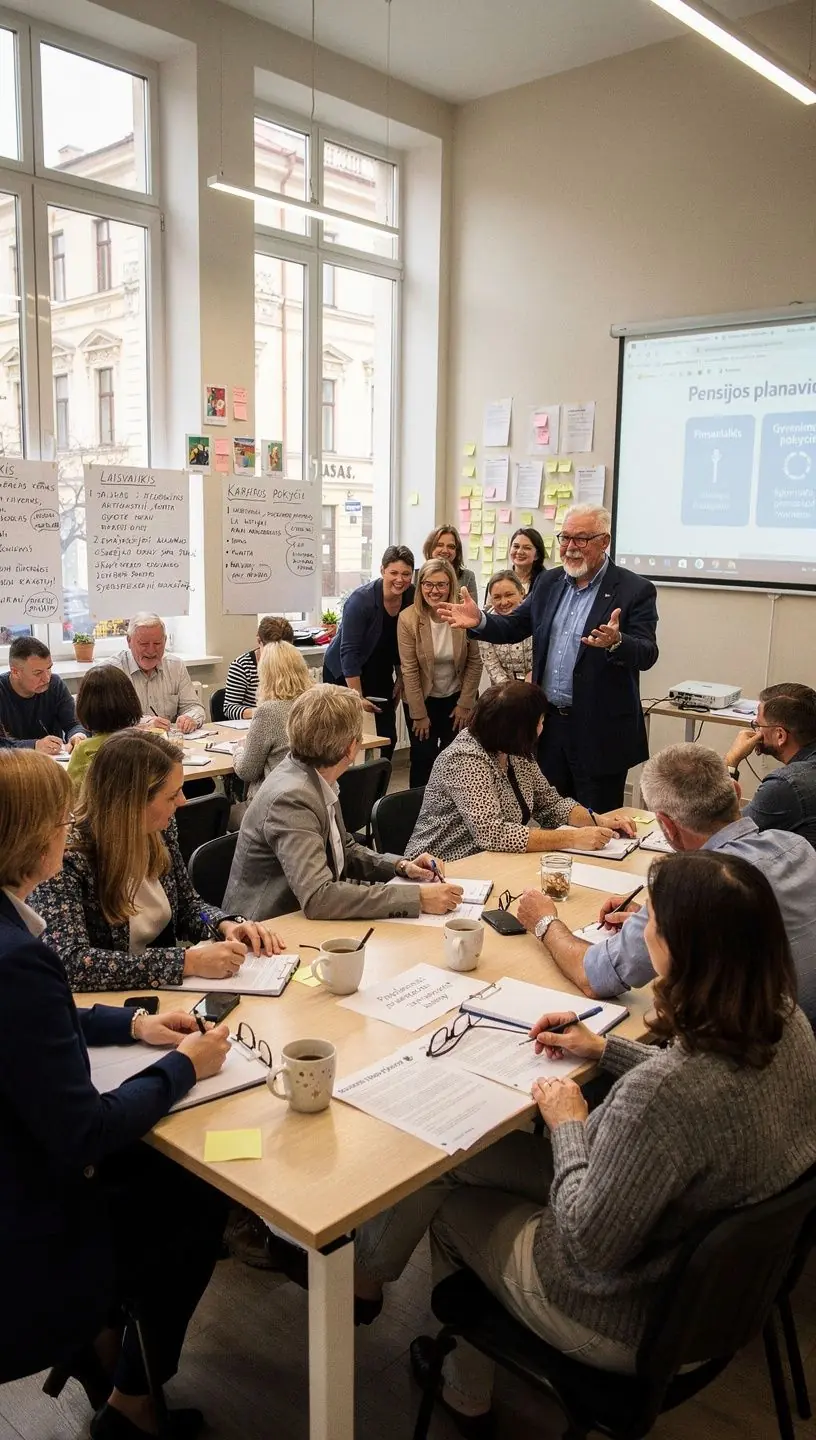 Pensijų pasirengimo svarbos supratimas ir planavimas